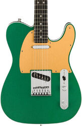 Guitare électrique forme tel Fender FSR American Ultra Telecaster Ltd - Mystic pine green
