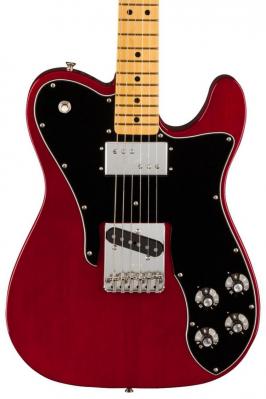 Guitare électrique solid body Fender American Vintage II 1977 Telecaster Custom (USA, MN) - Wine