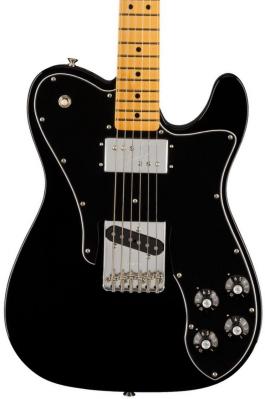 Guitare électrique solid body Fender American Vintage II 1977 Telecaster Custom (USA, MN) - Black