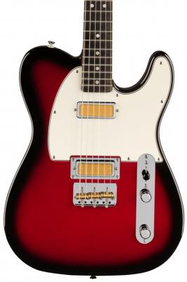 Guitare électrique solid body Fender Gold Foil Telecaster Ltd (MEX, EB) - Candy apple burst