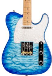 Guitare électrique forme tel Fender Made in Japan Hybrid II Telecaster - Aqua blue