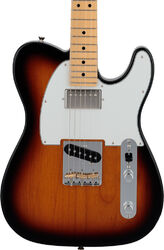 Guitare électrique forme tel Fender Made in Japan Hybrid II Telecaster SH (MN) - 3-Color Sunburst
