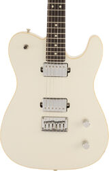 Guitare électrique forme tel Fender Modern Telecaster HH (JAP, RW) - Olympic pearl