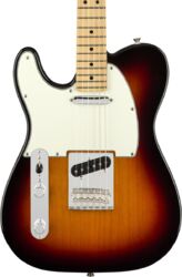 Guitare électrique gaucher Fender Player Telecaster Gaucher (MEX, MN) - 3-color sunburst