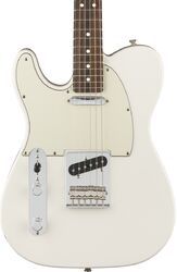 Guitare électrique gaucher Fender Player Telecaster Gaucher (MEX, PF) - Polar white