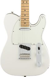 Guitare électrique forme tel Fender Player Telecaster (MEX, MN) - Polar white
