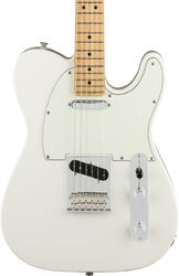 Guitare électrique forme tel Fender Player Telecaster (MEX, MN) - polar white