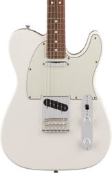 Guitare électrique forme tel Fender Player Telecaster (MEX, PF) - Polar white