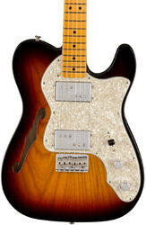 Guitare électrique forme tel Fender American Vintage II 1972 Telecaster Thinline (USA, MN) - 3-color sunburst