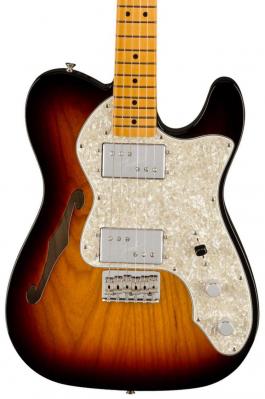 Guitare électrique solid body Fender American Vintage II 1972 Telecaster Thinline (USA, MN) - 3-color sunburst