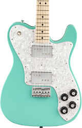 Guitare électrique forme tel Fender MIJ Traditional '70s Telecaster Deluxe (Japan, MN) - Seafoam green