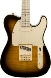 Guitare électrique forme tel Fender Telecaster Richie Kotzen (JAP, MN) - Brown sunburst