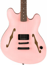 Guitare électrique 1/2 caisse Fender Tom DeLonge Starcaster - Satin Shell Pink