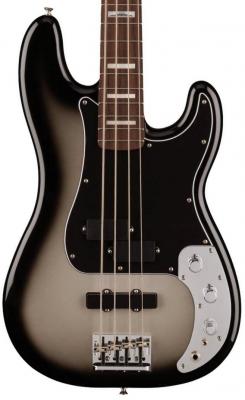 Basse électrique solid body Fender Troy Sanders Precision Bass (MEX, RW) - Silverburst