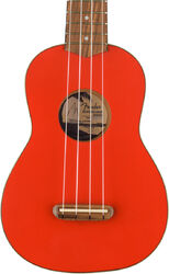 FSR Venice Soprano Ukulele - fiesta red