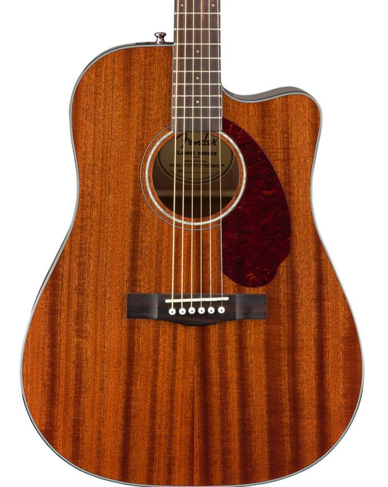Guitare folk Fender CD-140SCE All-Mahogany - Natural