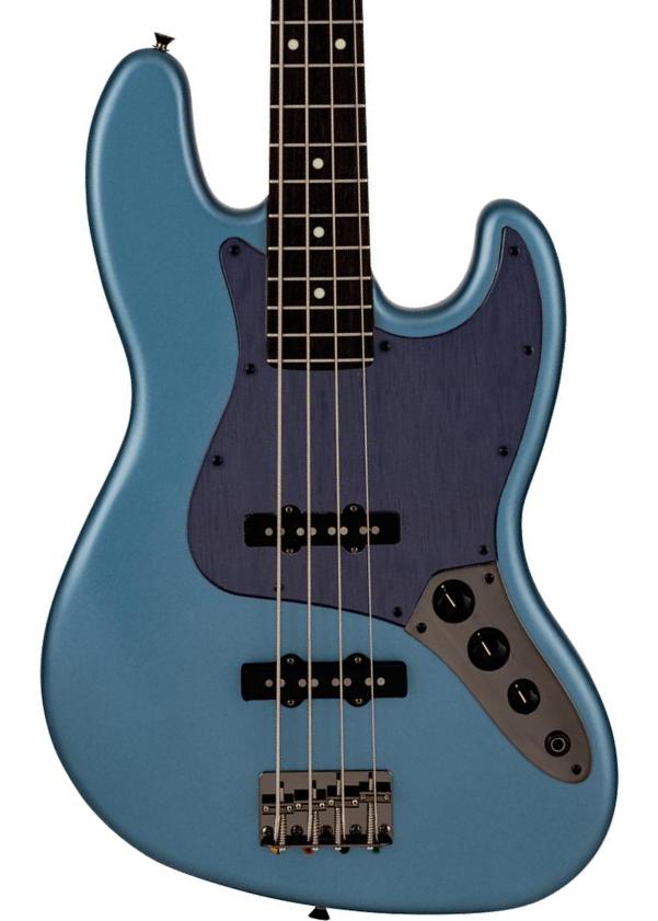 Basse électrique solid body Fender Made in Japan Hybrid II Jazz Bass Ltd - Matte Aero Blue