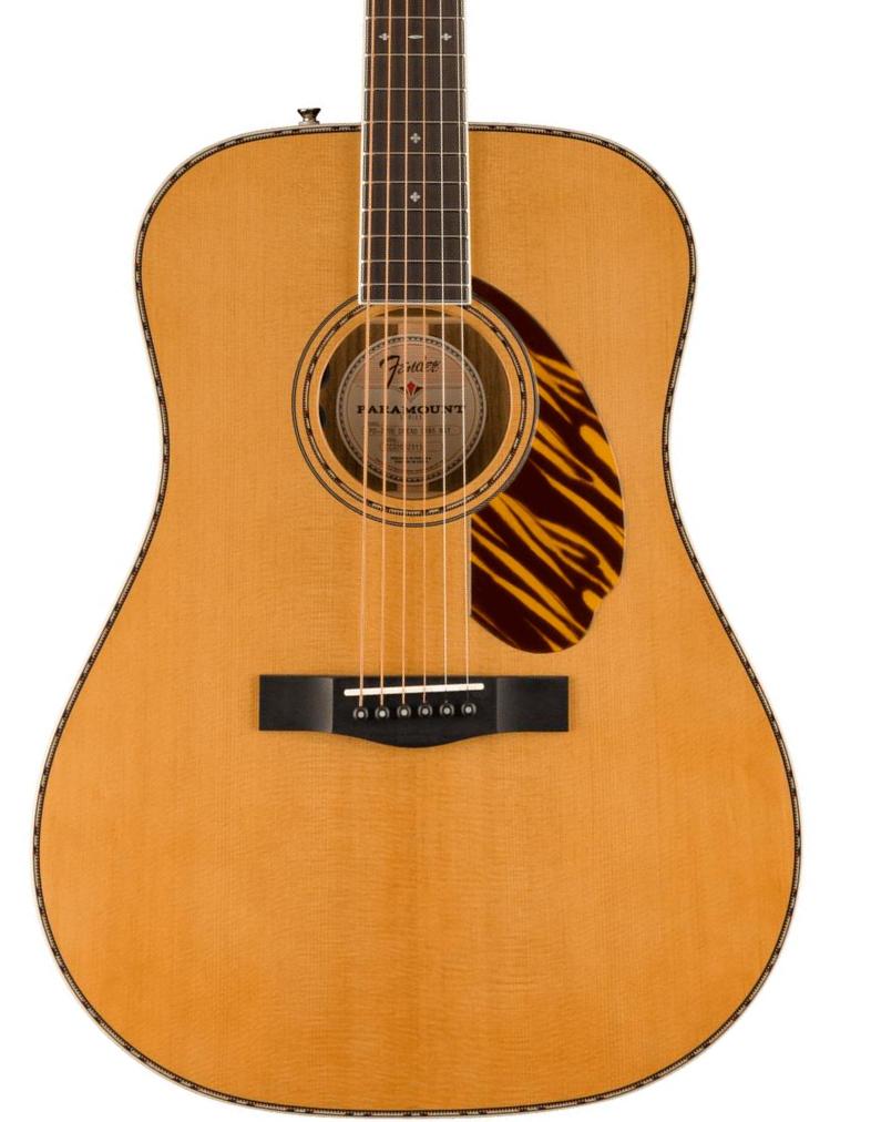Guitare folk Fender Paramount FSR PD-220E - Aged natural