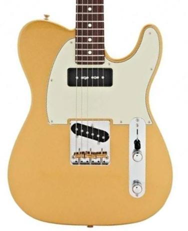 Guitare électrique forme tel Fender Made in Japan Telecaster Hybrid II 90 - Mystic aztec gold