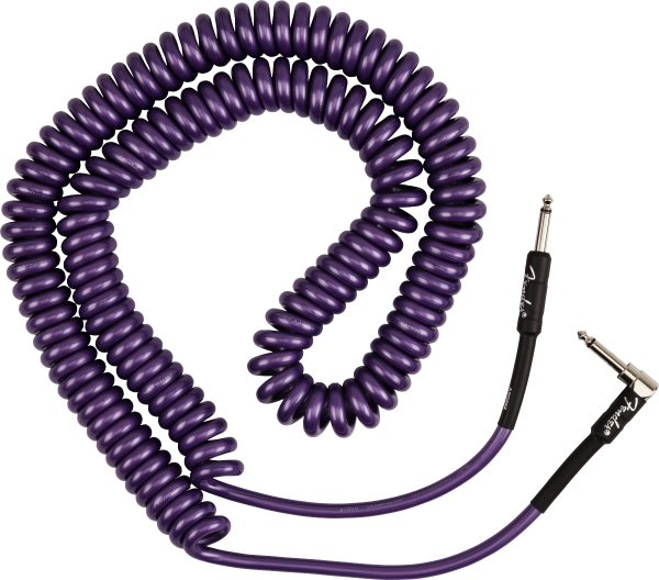 Câble Fender J Mascis Coiled Instrument Cable 30ft - Purple