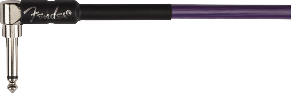 Fender J Mascis Coiled Instrument Cable Signature Droit Coude 90ft 9.14m Purple - CÂble - Variation 4