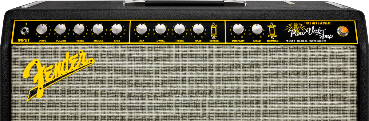 Fender Jack White Pano Verb Combo 1x15 70w 6l6/6v6 - Ampli Guitare Électrique Combo - Variation 3