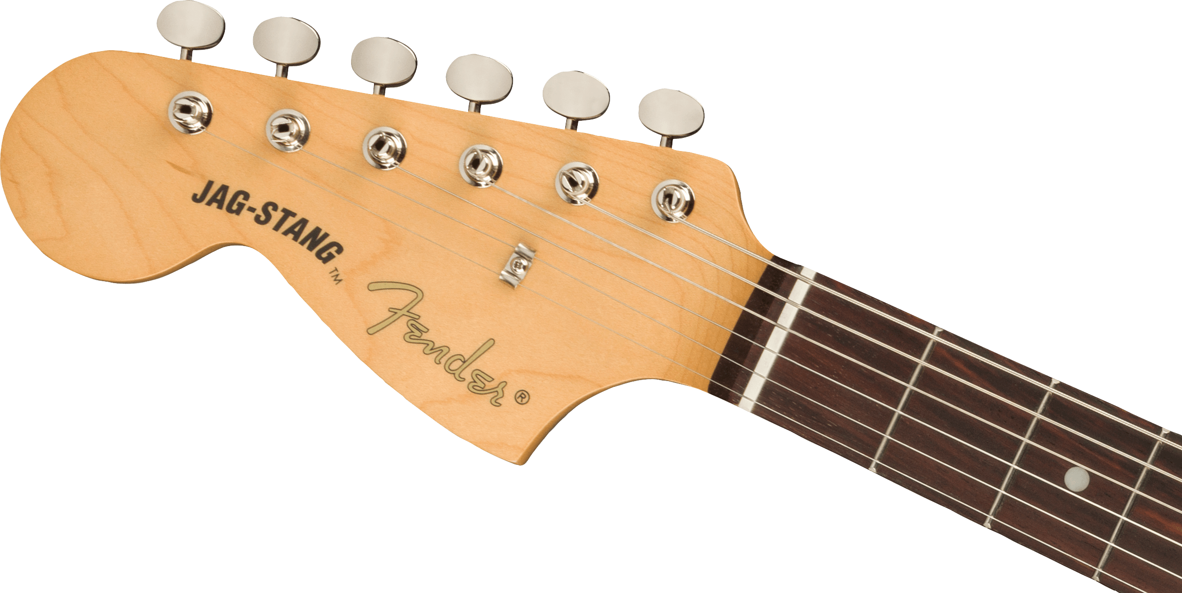 Fender Jag-stang Kurt Cobain Artist Gaucher Hs Trem Rw - Fiesta Red - Guitare Électrique Gaucher - Variation 3