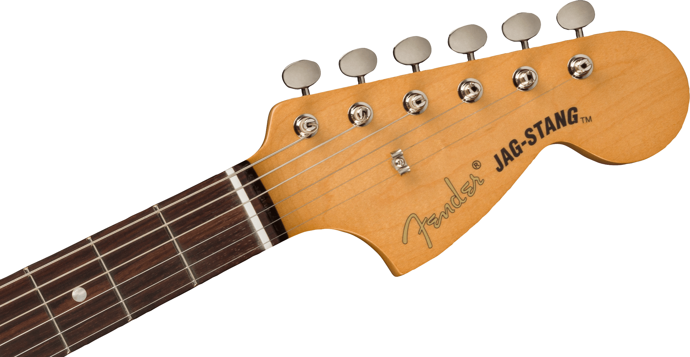 Fender Jag-stang Kurt Cobain Artist Hs Trem Rw - Fiesta Red - Guitare Électrique RÉtro Rock - Variation 4