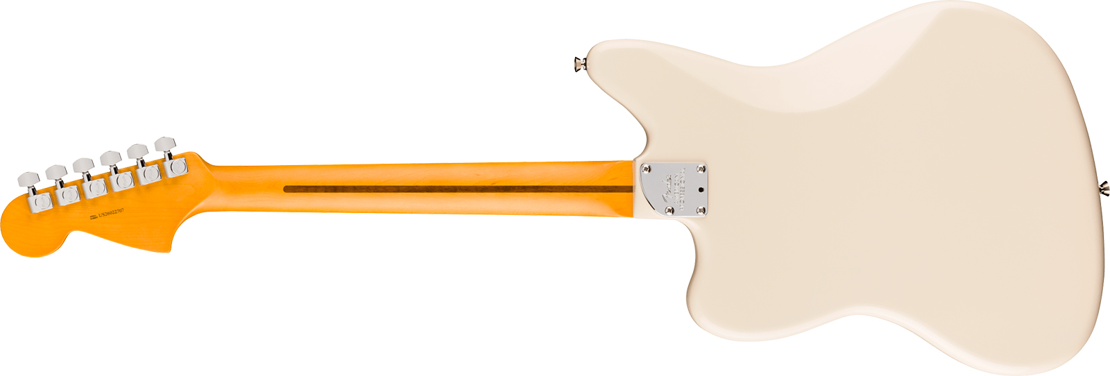 Fender Jaguar American Pro. Usa Shsc 2s Trem Rw - Olympic White - Guitare Électrique RÉtro Rock - Variation 1