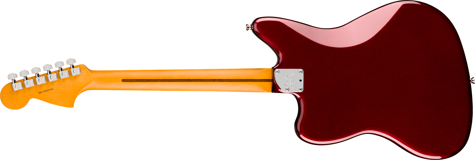 Fender Jaguar American Pro. Usa Shsc 2s Trem Rw - Oxblood - Guitare Électrique RÉtro Rock - Variation 1