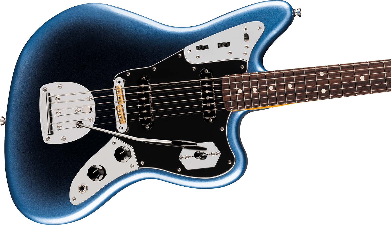 Fender Jaguar American Pro. Usa Shsc 2s Trem Rw - Dark Night - Guitare Électrique RÉtro Rock - Variation 2