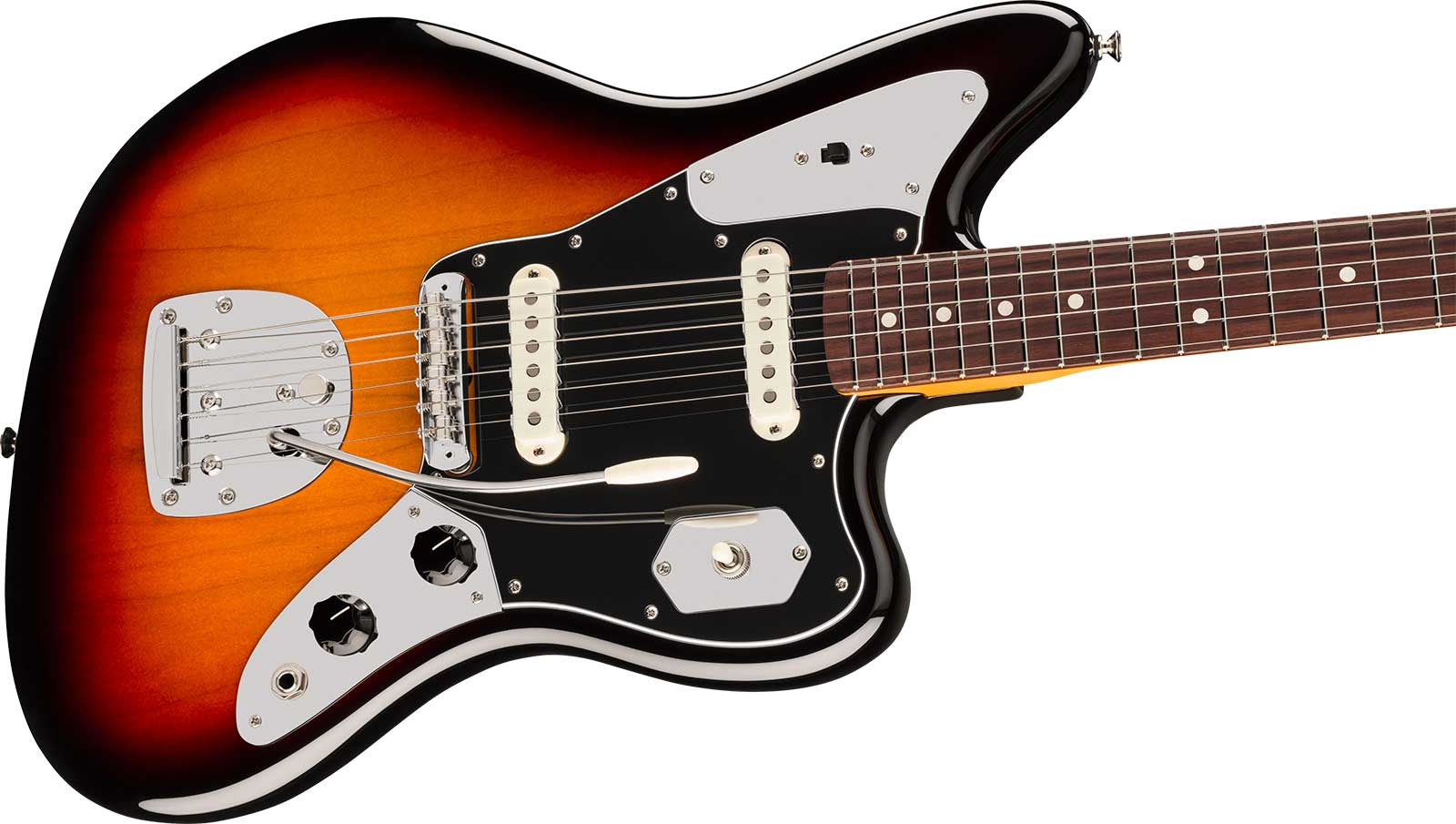 Fender Jaguar Classic American Pro Usa Shsc 2s Trem Rw - 3-color Sunburst - Guitare Électrique RÉtro Rock - Variation 2
