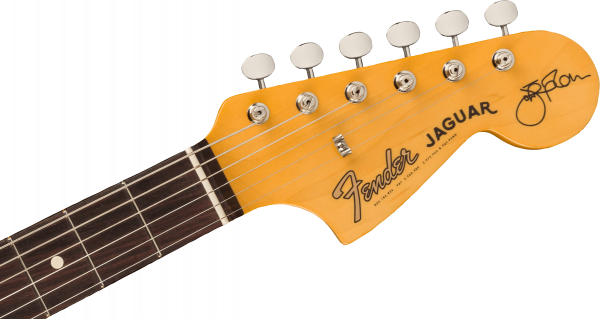 Guitare électrique solid body Fender Jaguar Johnny Marr Signature - fever dream yellow