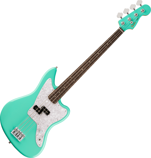 Fender Jaguar Mark Hoppus Signature sea foam green Solid body electric bass