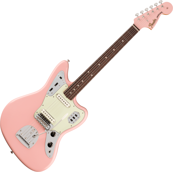 Fender Vintera III Mid '60s Jaguar (MEX, RW) - shell pink Retro
