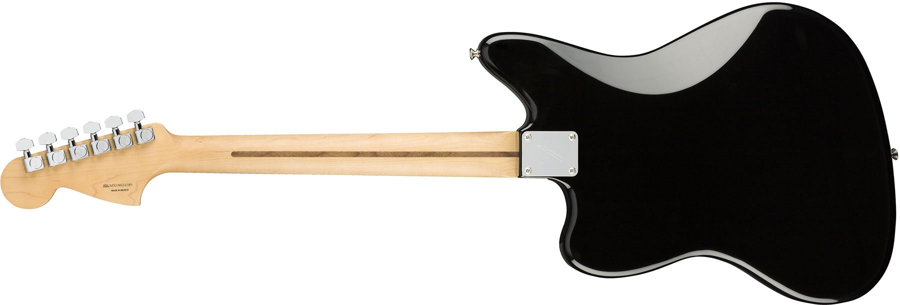 Fender Jaguar Player Mex Hs Pf - Black - Guitare Électrique RÉtro Rock - Variation 1