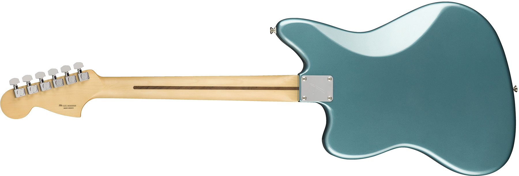 Fender Jaguar Player Mex Hs Trem Pf - Tidepool - Guitare Électrique RÉtro Rock - Variation 1