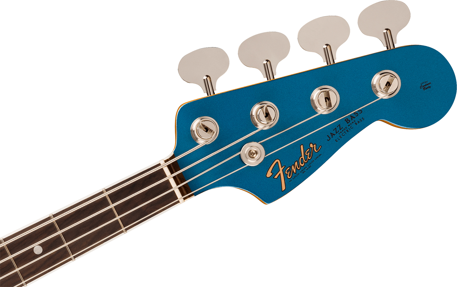 Fender Jazz Bass 1966 American Vintage Ii Usa Rw - Lake Placid Blue - Basse Électrique Solid Body - Variation 2
