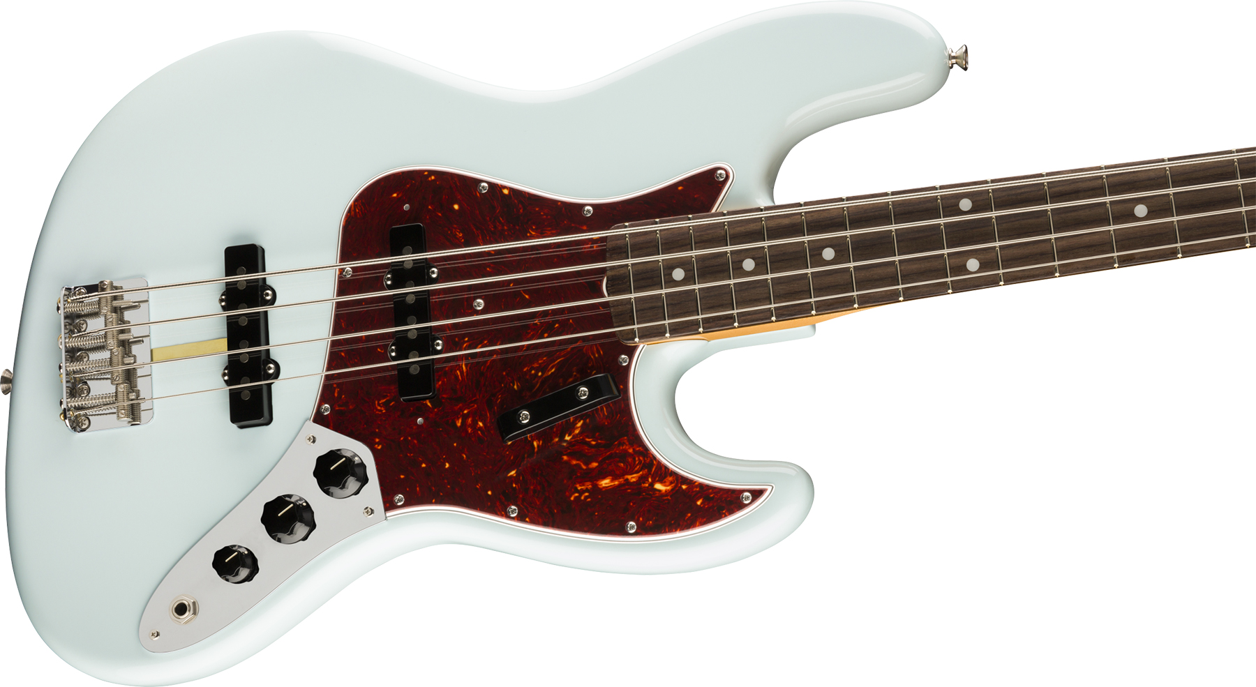 Fender Jazz Bass '60s American Original Usa Rw - Sonic Blue - Basse Électrique Solid Body - Variation 2