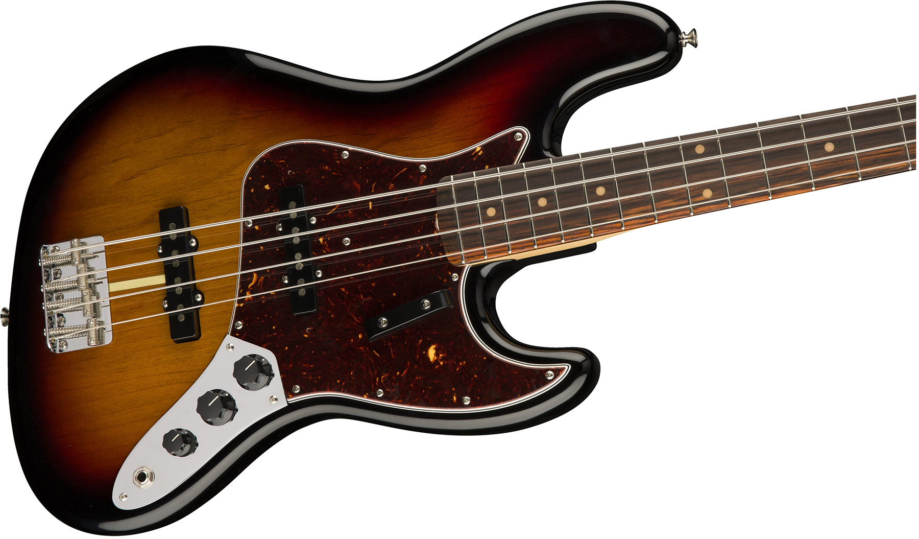 Fender Jazz Bass '60s American Original Usa Rw - 3-color Sunburst - Basse Électrique Solid Body - Variation 2