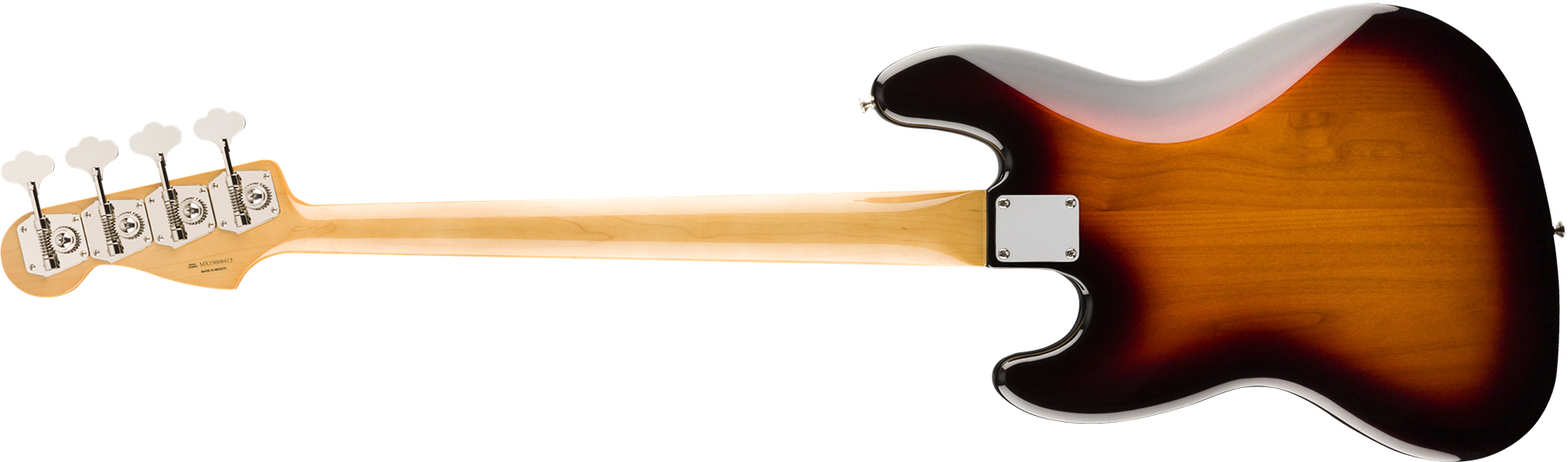 Fender Jazz Bass 60s Vintera Vintage Mex Pf - 3-color Sunburst - Basse Électrique Solid Body - Variation 1