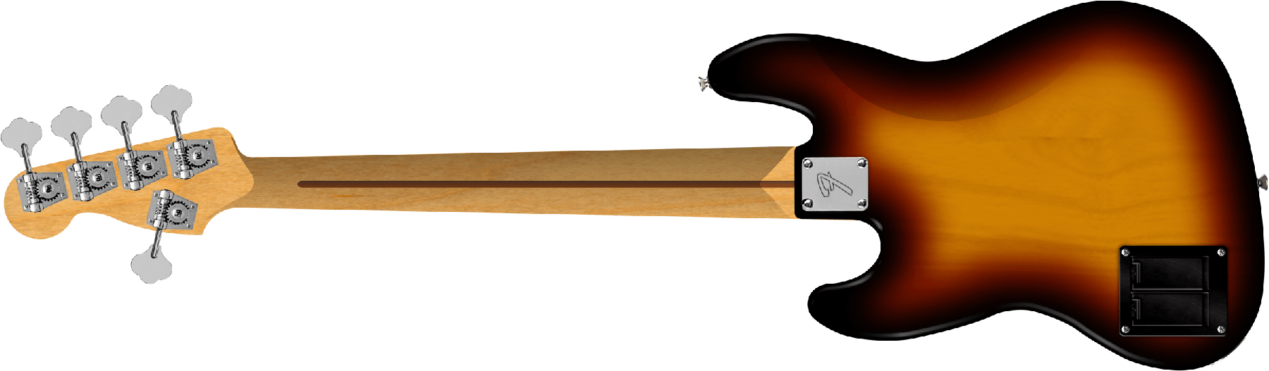 Fender Jazz Bass Active V Player Ii Modified Mex 5c Rw - 3-color Sunburst - Basse Électrique Solid Body - Variation 1