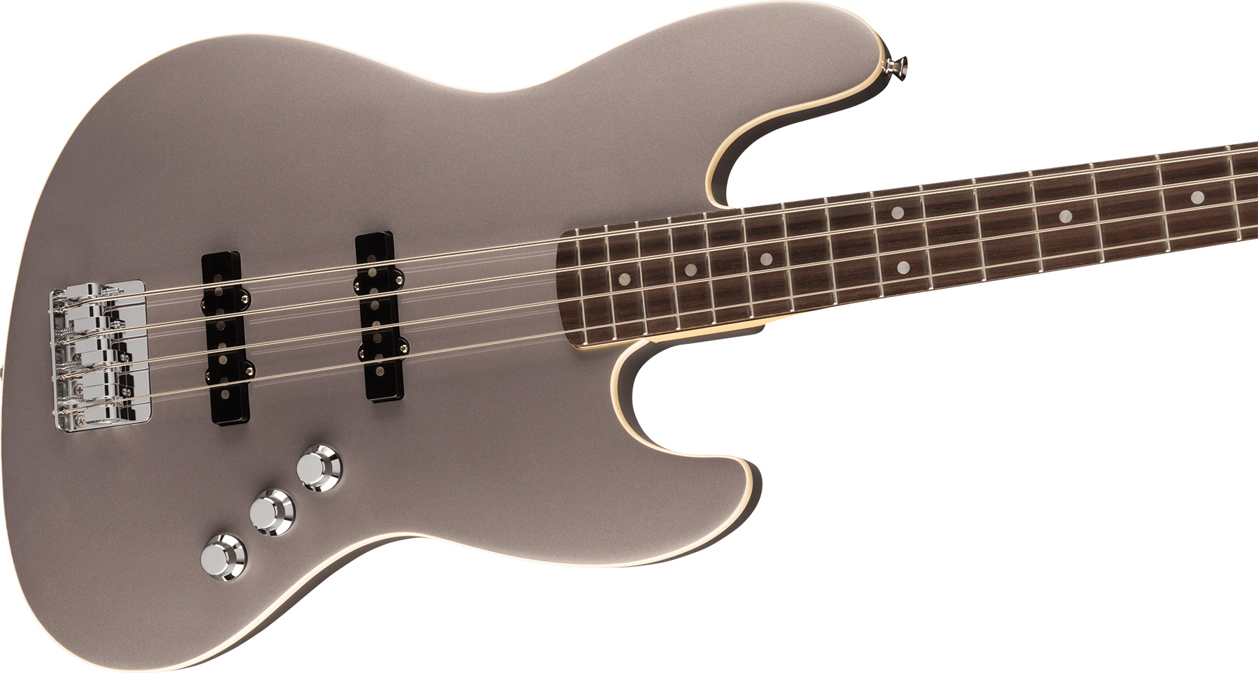 Fender Jazz Bass Aerodyne Special Jap Rw - Dolphin Gray Metallic - Basse Électrique Solid Body - Variation 2