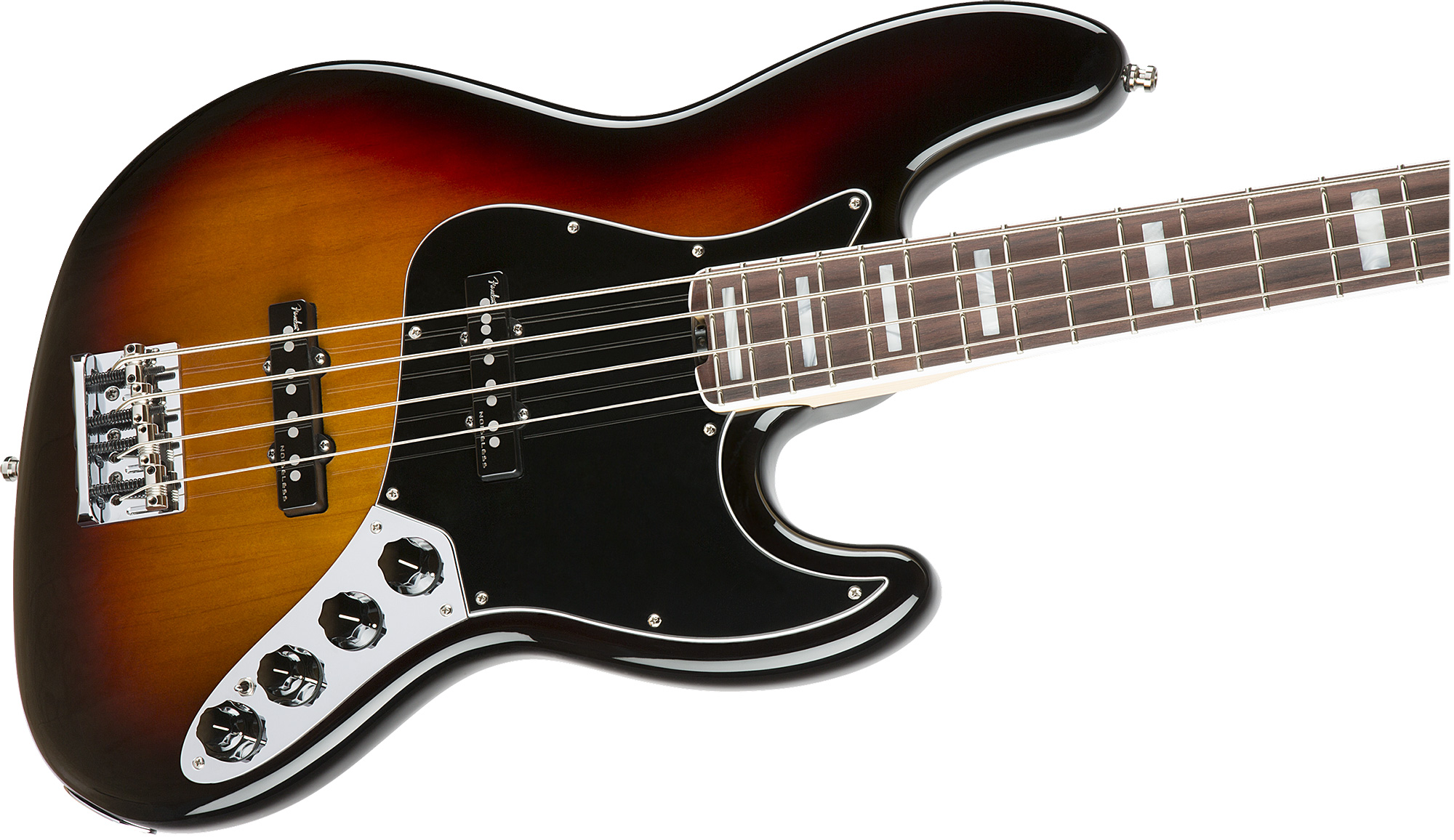 Fender Jazz Bass American Elite 2016 (usa, Rw) - 3-color Sunburst - Basse Électrique Solid Body - Variation 3