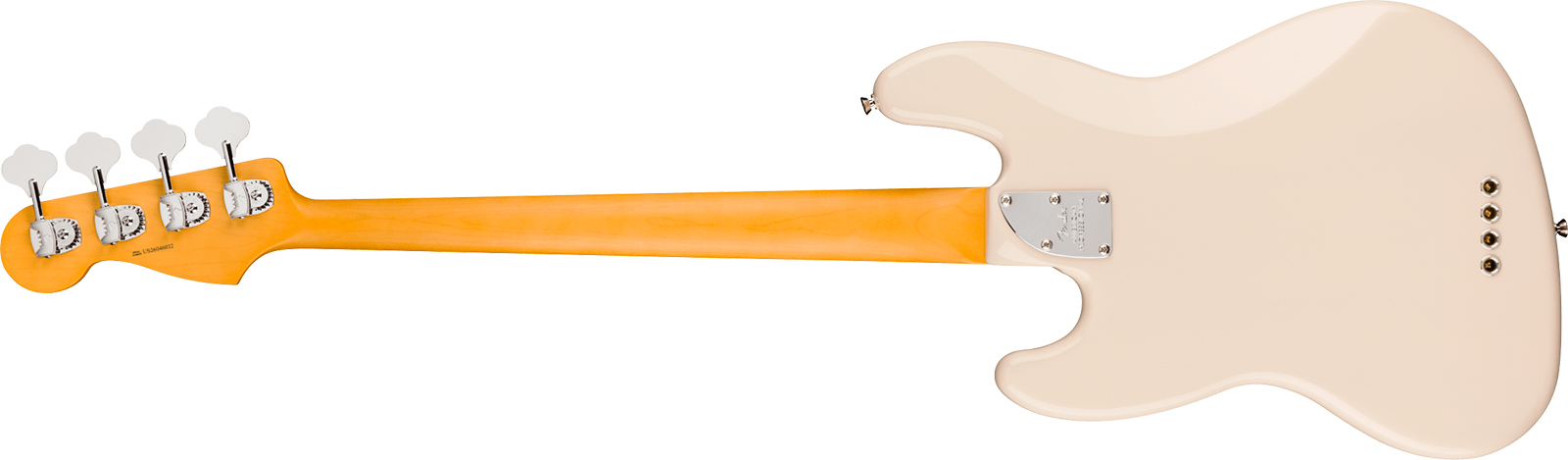 Fender Jazz Bass American Pro. Usa Rw - Olympic White - Basse Électrique Solid Body - Variation 1