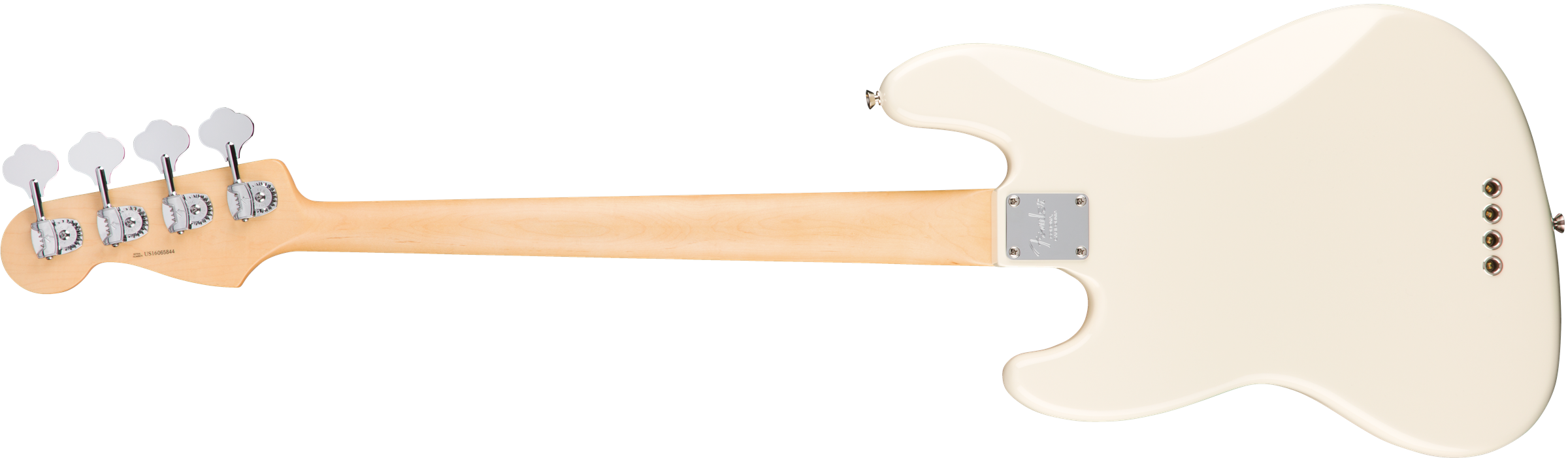 Fender Jazz Bass American Professional 2017 Usa  Mn - Olympic White - Basse Électrique Solid Body - Variation 1