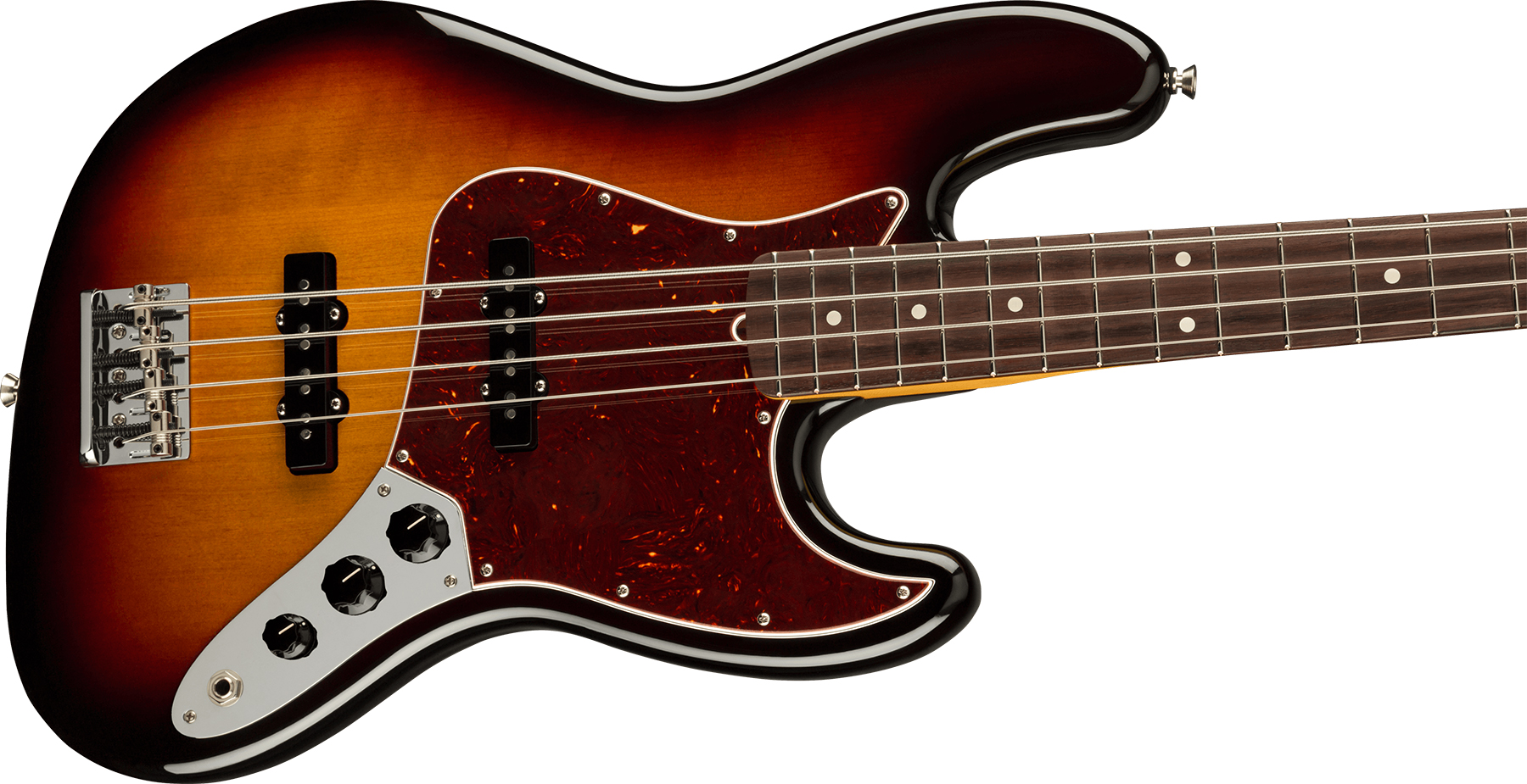 Fender Jazz Bass American Professional Ii Lh Gaucher Usa Rw - 3-color Sunburst - Basse Électrique Solid Body - Variation 2