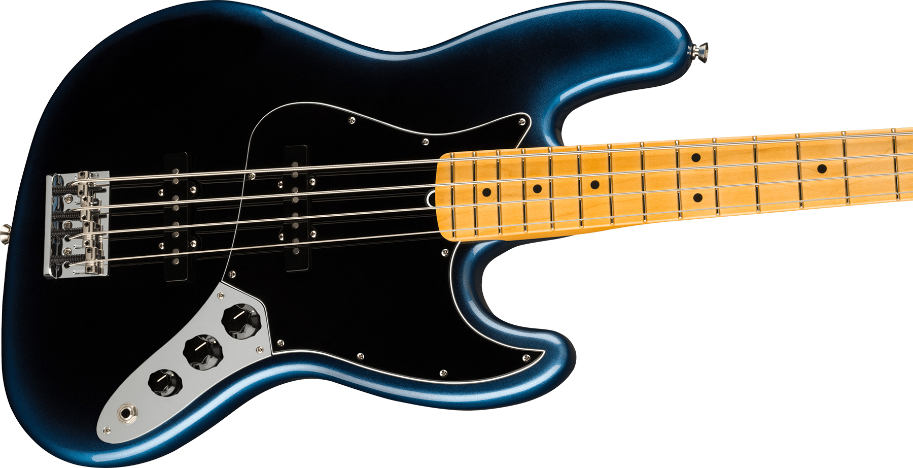 Fender Jazz Bass American Professional Ii Usa Mn - Dark Night - Basse Électrique Solid Body - Variation 2