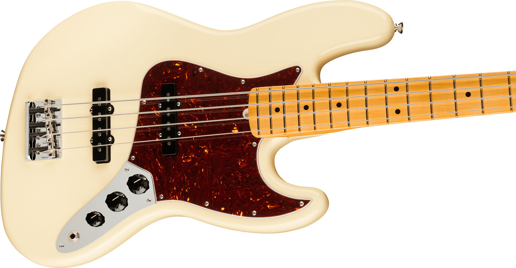 Fender Jazz Bass American Professional Ii Usa Mn - Olympic White - Basse Électrique Solid Body - Variation 3