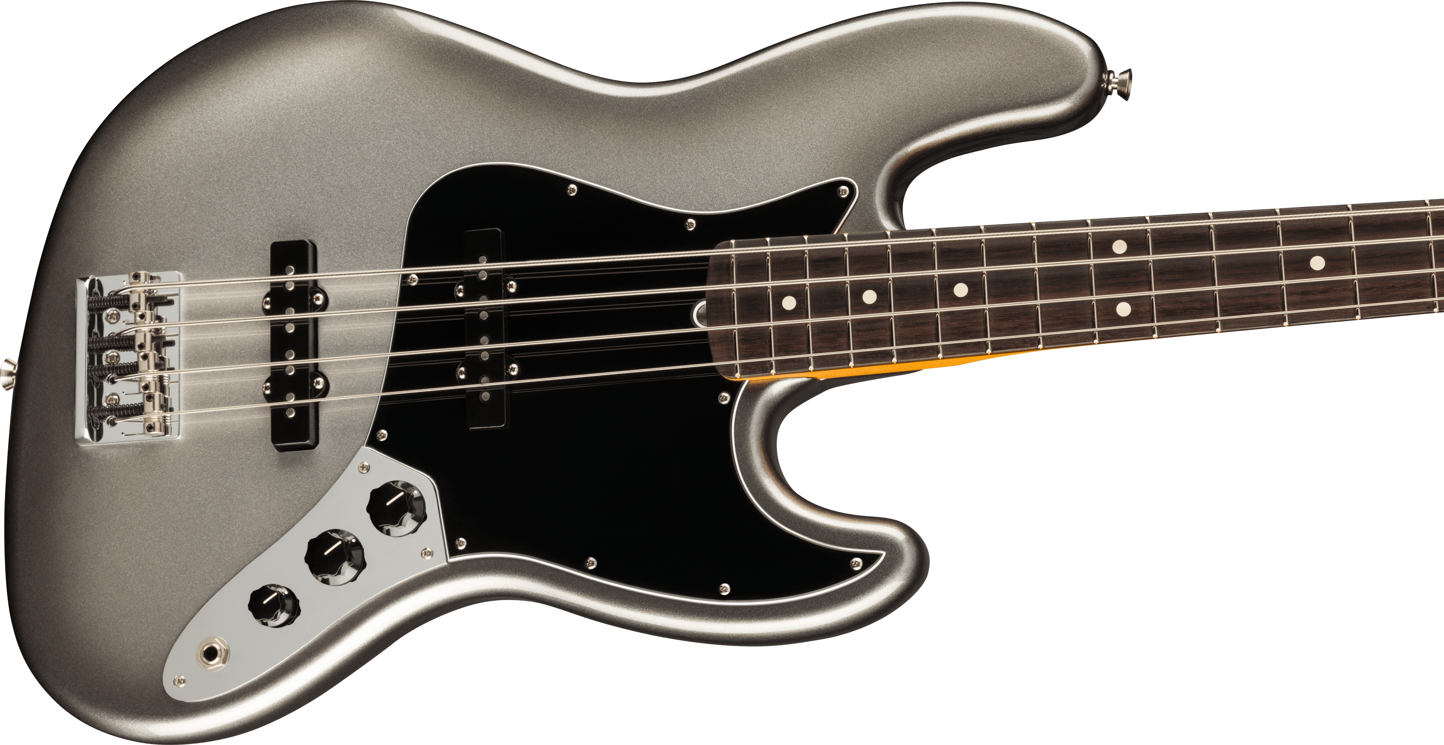 Fender Jazz Bass American Professional Ii Usa Rw - Mercury - Basse Électrique Solid Body - Variation 2